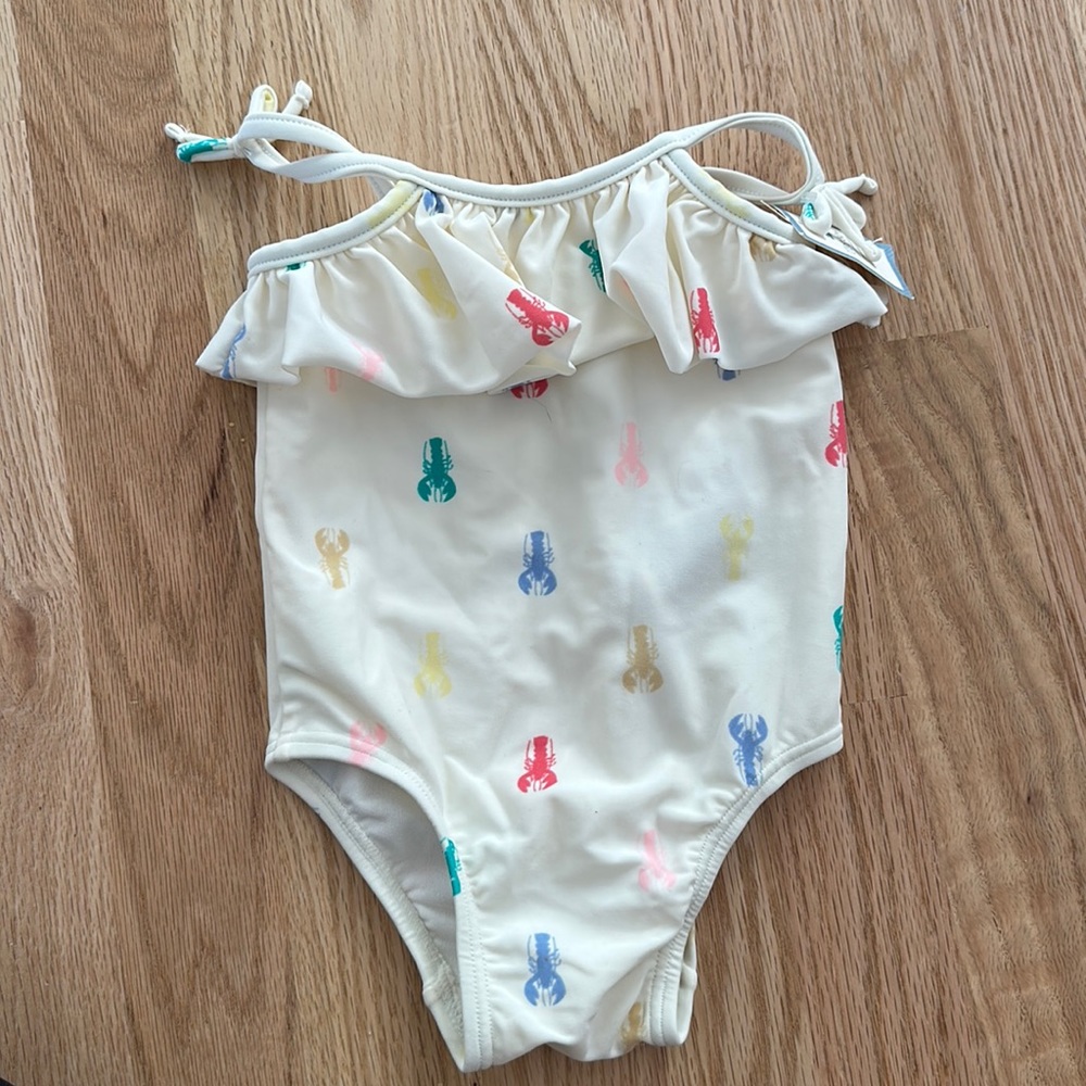 BabyGap GapKids Gap lobster bathing suit swimsuit one piece NWT 6-12 months